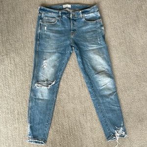 Zara Mens - Distressed Denim Jeans